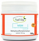 NatVita MSM siarka organiczna 240 tab. 750mg (1)