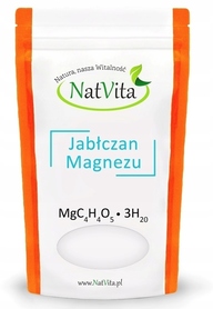 NatVita Jabłczan Magnezu 350g Magnesium Malate