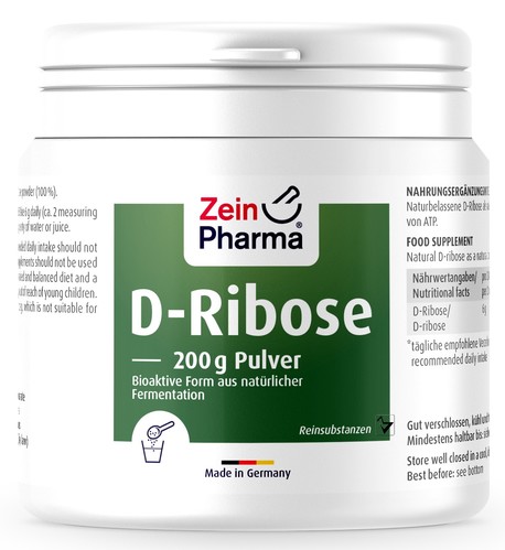 ZeinPharma D-Ribose D-Ryboza w proszku 200g (1)