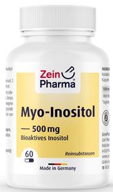 ZeinPharma Myo-Inositol Inozytol 500mg 60VegeCaps