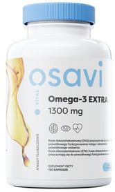 OSAVI Omega-3 Extra, 1300mg (Cytryna) 120 softgels
