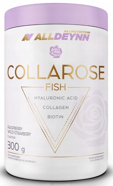 Allnutrition ALLDEYNN COLLAROSE FISH 300G MALINA POZIOMKA (1)